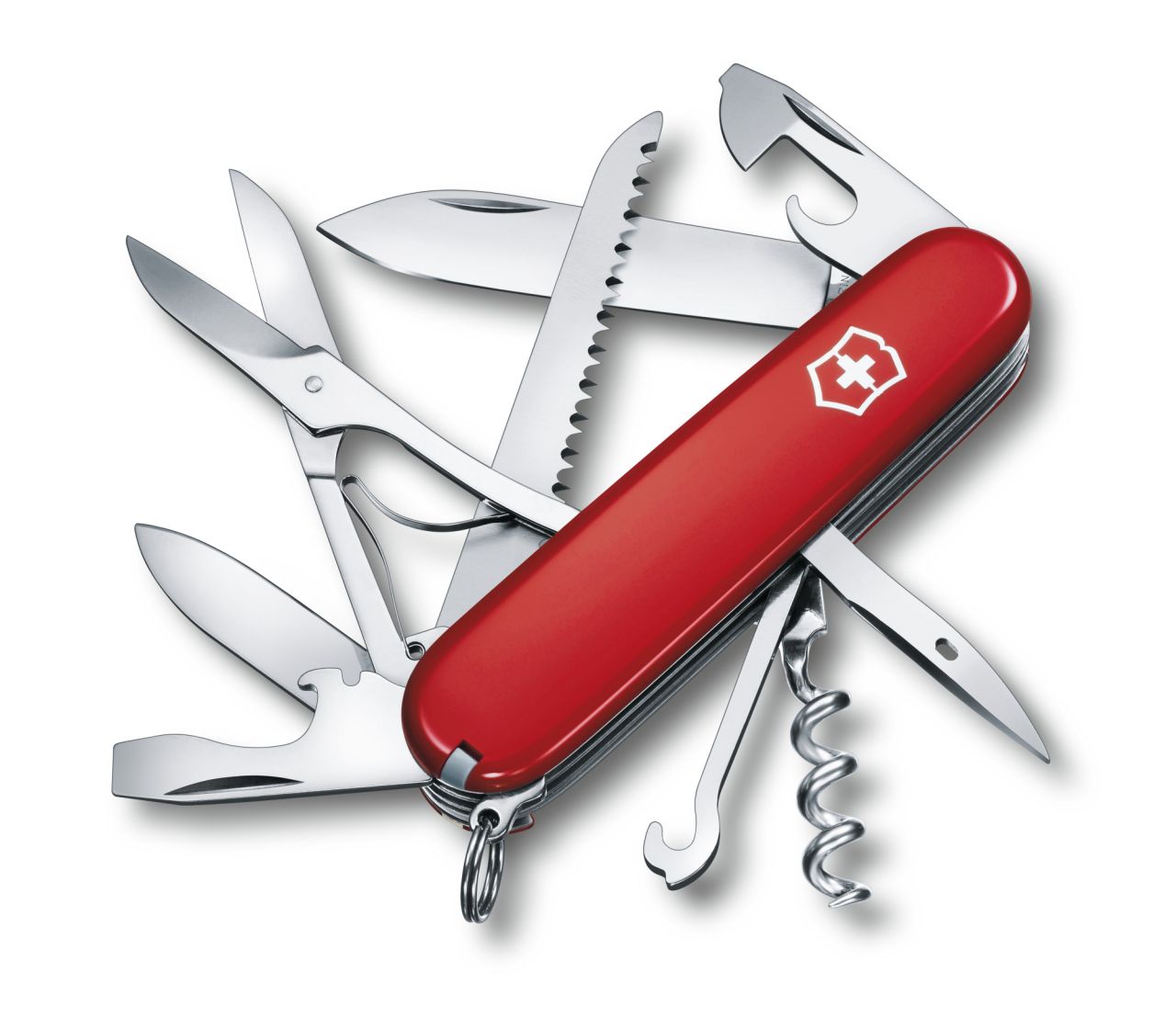 Scyzoryk Victorinox Huntsman, 15 f, 91mm,  czerwony
