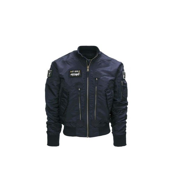 Kurtka lotnicza F-35 Fostex Garments - granat rozmiar M