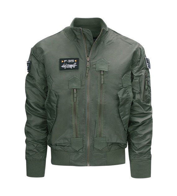 Kurtka lotnicza F-35 Fostex Garments - zielona rozmiar M