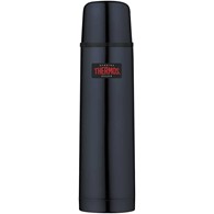 Termos z przyciskiem na nakrętce - 500 ml - z kubkiem THERMOS - ciemnoniebieski