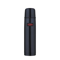 Termos z przyciskiem na nakrętce - 750 ml - z kubkiem THERMOS - ciemnoniebieski