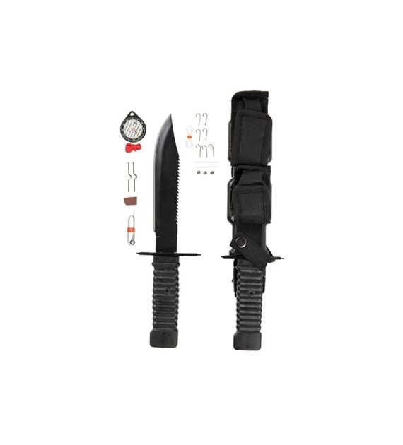 Nóż Mil-Tec Special Forces Survival Knife + surviwal set