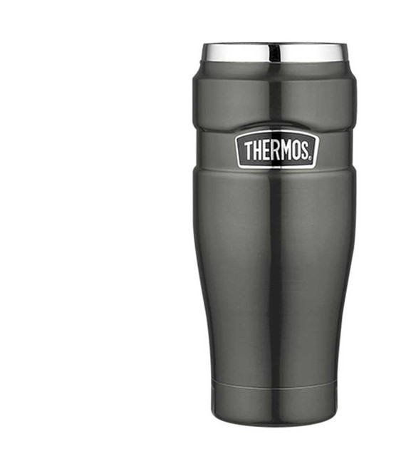 Termokubek wodoszczelny 470 ml THERMOS - metaliczny szary