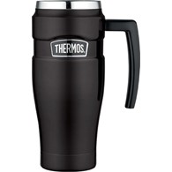 Termokubek wodoszczelny z uchwytem 470 ml THERMOS - czarny mat