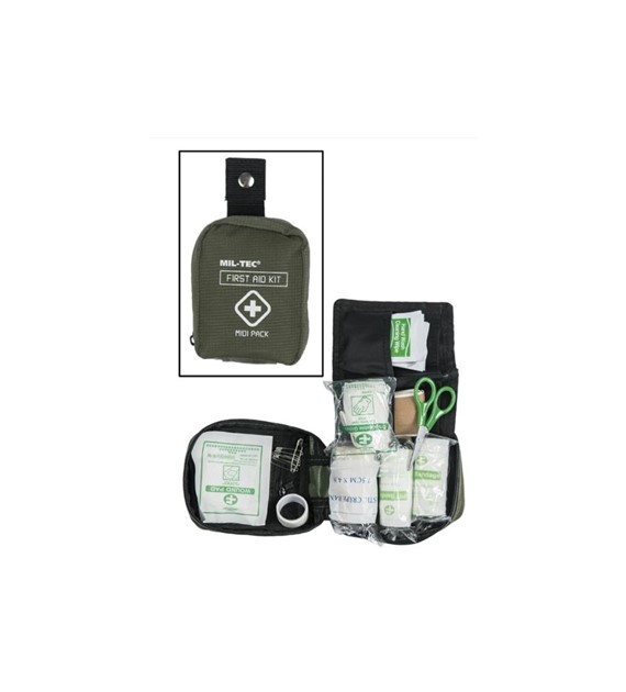 Apteczka Mil-Tec First Aid Kit Midi Pack - Olive