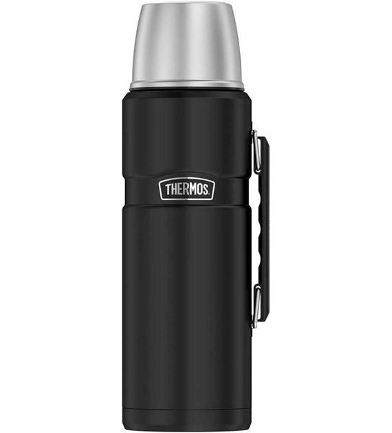 Termos z uchwytem na napoje 470 ml THERMOS - czarny mat