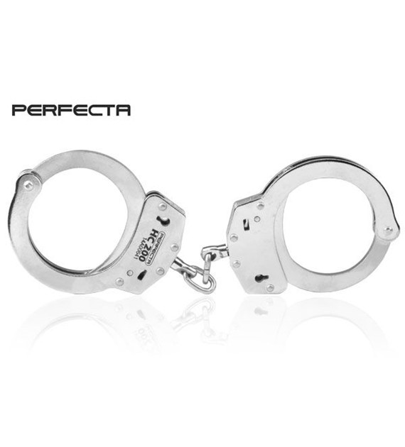Kajdanki stalowe, łańcuszkowe - niklowane Perfecta HC200 (2.1702)