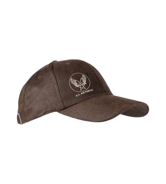 Czapka Baseball Cap U.S. Air Force - leather style