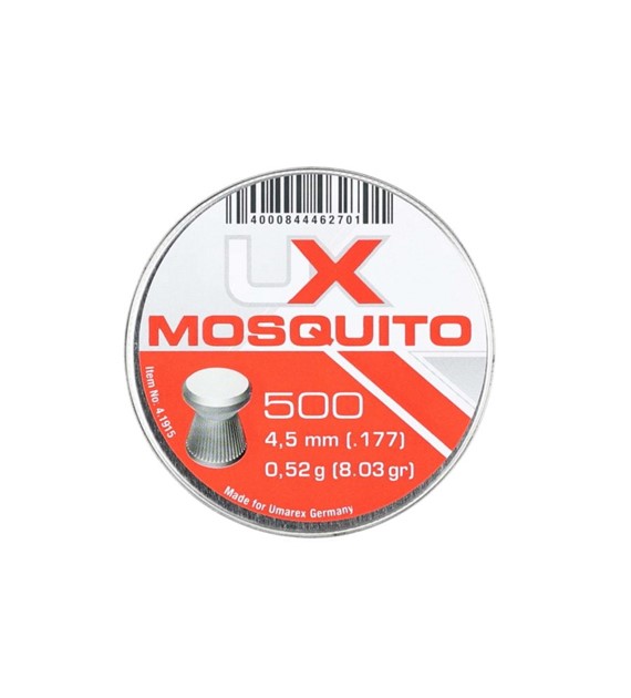 Śrut 4,5 mm UMAREX Mosquito płaski molet. 500szt. (4.1915.1)