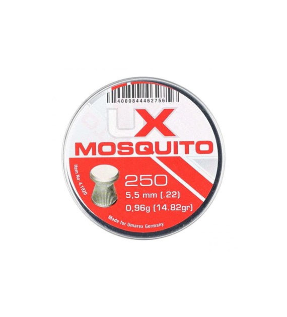 Śrut 5,5 mm UMAREX Mosquito płaski 250szt (4.1920.1)