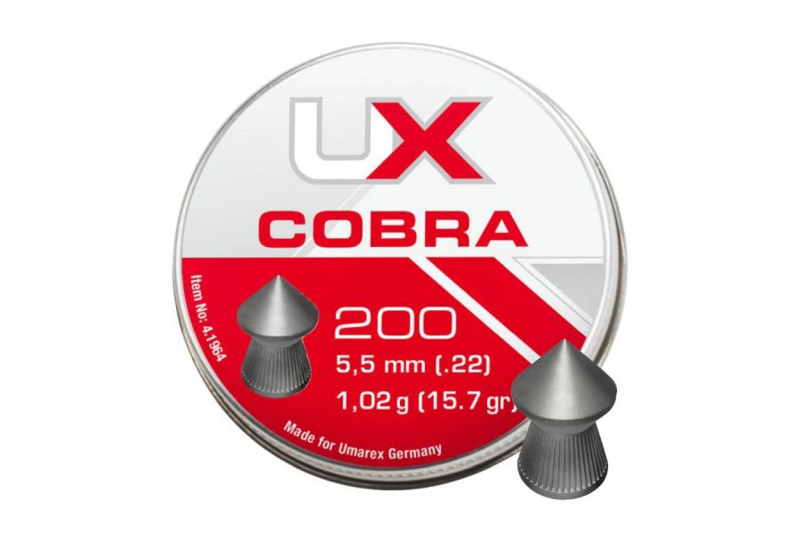 Śrut 5,5 mm UMAREX COBRA szpic molet. 200szt (4.1964.1)