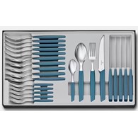 Zestaw 24 noży kuchennych Victorinox Swiss modern 24 elementy-chabrowy nóż