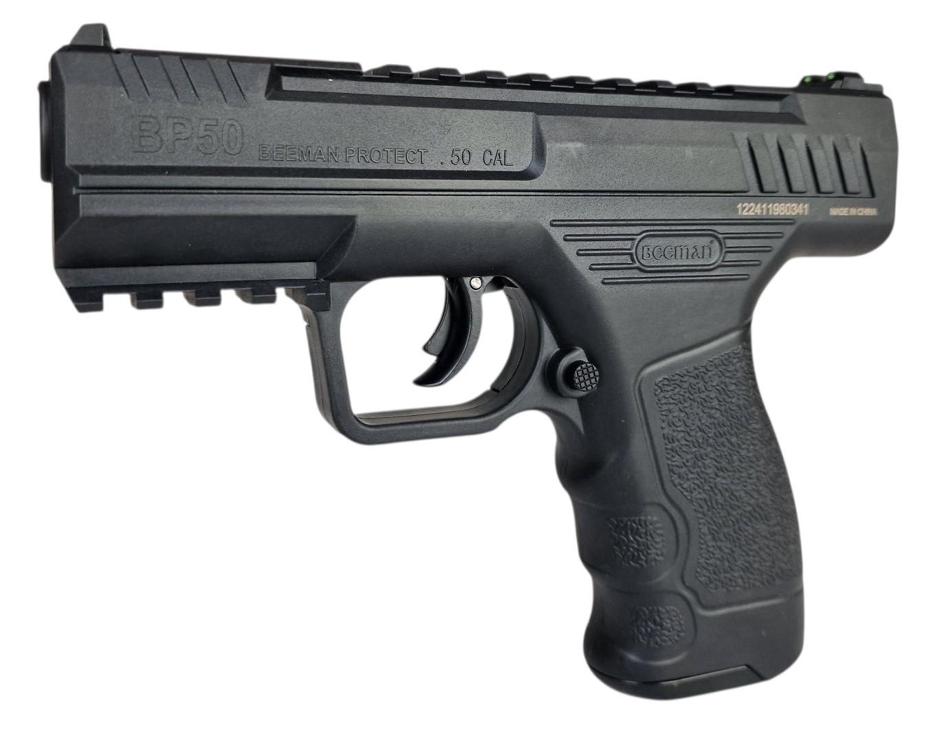 Pistolet na kule gumowe i pieprzowe BEEMAN Protect BP50 Combo kal.50, 8-strzałowy CO2-12g (BP50C)