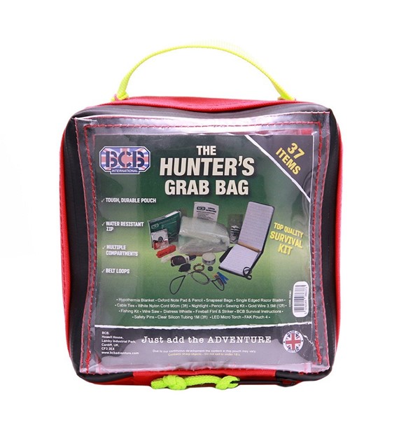 Zestaw survivalowy Hunter's Grab Pack BCB CK067 37-elementów przetrwania (469466)