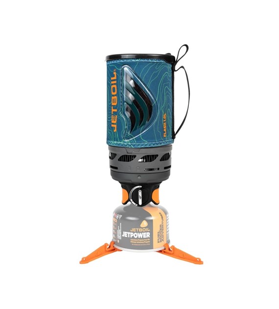 Kuchenka turystyczna gazowa JETBOIL New Flash 2.0 Ocean Topo 1L.