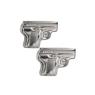 Metalowe kostki do drinków-pistolety 2 sztuki (GAD02899)