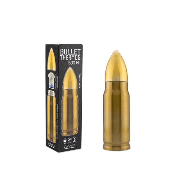 Termos Bullet Brass nabój 500 ml