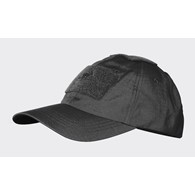 Czapka Baseball - PolyCotton Ripstop - Czarny-Black