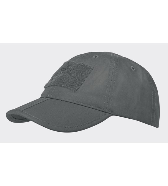 Czapka Baseball FOLDING - PolyCotton Ripstop - Shadow Grey