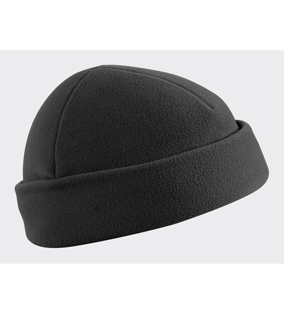 Czapka Helikon Dokerka Fleece Czarny-Black