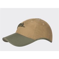 Czapka Helikon Logo Cap-PolyCotton Ripstop-coyote/olive green a (cz-lgc-pr-1102a)