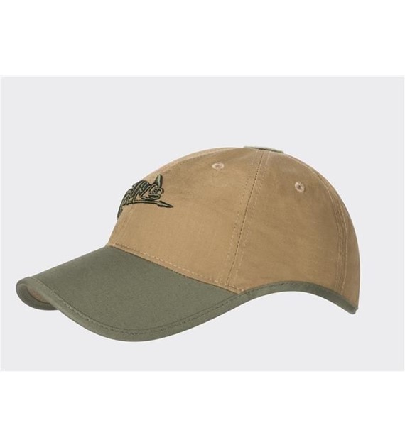 Czapka Helikon Logo Cap-PolyCotton Ripstop-coyote/olive green a (cz-lgc-pr-1102a)