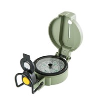 Busola Kompas HELIKON Ranger Mk2 Lighted - Aluminum - Zielony - One Size (KS-RL2-AL-82)