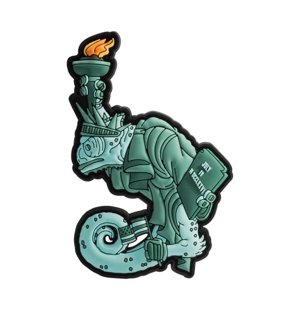 Emblemat Helikon Chameleon Liberty Lily (OD-CLL-RB-82)