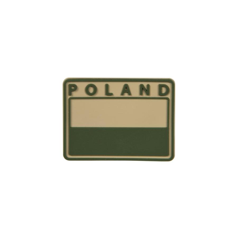 Emblemat Helikon FLAGA PL Gaszona POLAND - PVC (OD-FP4-RB-13)