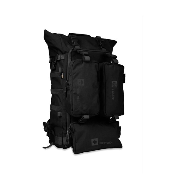 Plecak ewakuacyjny przetrwania HELP BAG MAX - Shadow Black