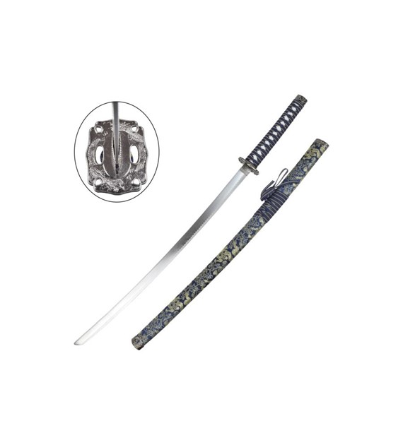 Katana HATTORI HANZO Blue HH029 Blue - replika miecza samurajskiego