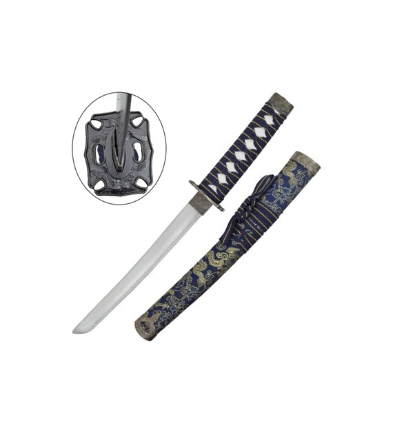 Katana HATTORI HANZO BLUE HH029 Compact BLUE - replika miecza samurajskiego