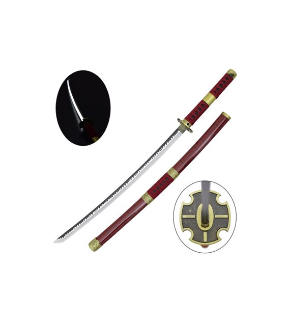Katana HATTORI HANZO Roronoa Led Light-replika miecza samurajskiego