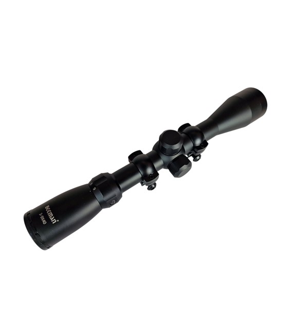 Luneta celownicza BEEMAN 3-9x40 Duplex tubus 1  z montażem 2-cz. (IB-1521)