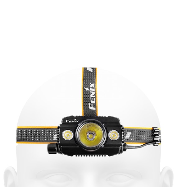 Latarka diodowa Fenix HP30R V2.0 - czołówka czarna (039-503)