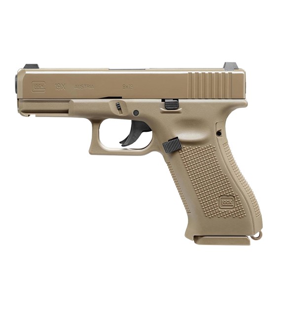 Pistolet wiatrówka Glock 19X 4,5 mm coyote BB CO2 (5.8368)