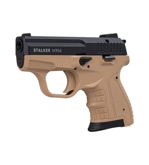 Pistolet hukowy alarmowo sygnałowy STALKER M906 BAS kal. .22 Long Blank (6 mm) FDE TAN (M906FDE-BAS)