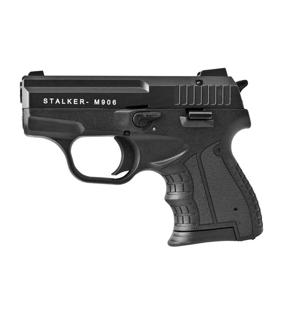 Pistolet hukowy alarmowo sygnałowy STALKER M906 BAS kal. .22 Long Blank (6 mm) czarny (M906MBP-BAS)