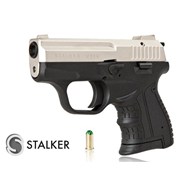 Pistolet hukowy alarmowo sygnałowy STALKER M906 BAS kal. .22 Long Blank (6 mm) Matowa Satyna (M906MSAT-BAS)