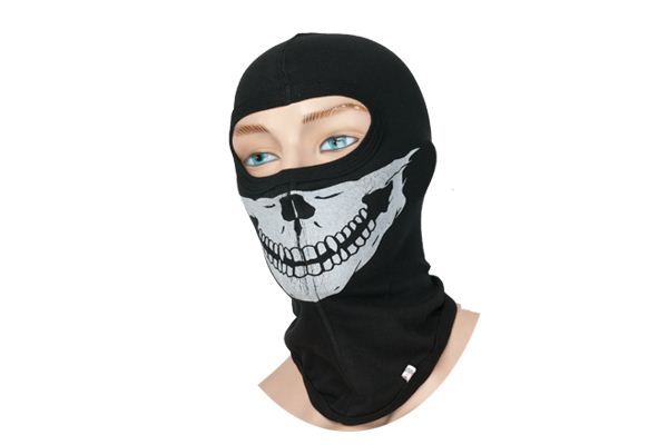 Kominiarka bawełniana, SKULL I (1 wyc. na oczy)