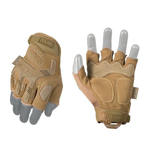 Rękawice taktyczne Mechanix Wear M-Pact Fingerless Coyote r.XL (MFL-72-011)