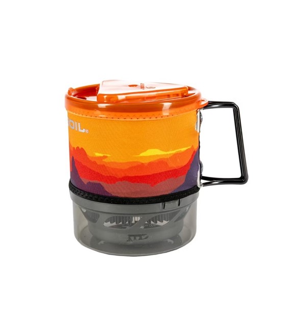 Kuchenka turystyczna gazowa JETBOIL MiniMo Sunset pomarańcz-czerwień