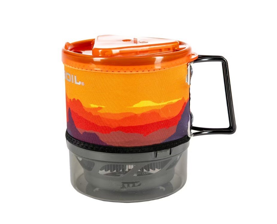 Kuchenka turystyczna gazowa JETBOIL MiniMo Sunset pomarańcz-czerwień