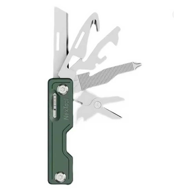 Nóż wielofunkcyjny NexTool NE20098 10w1 zielony