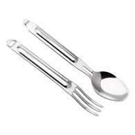 Niezbędnik turystyczny INOX - łyżka + widelec - NexTool NE20133