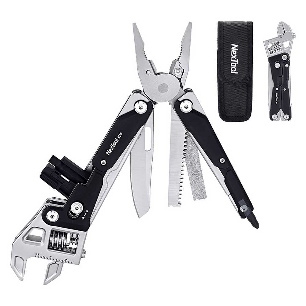 Multitool NexTool W4 11w1 z kluczem nastawnym typu francuz