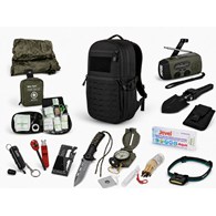Plecak ewakuacyjny AZYMUT SURVIVAL 15 elementów