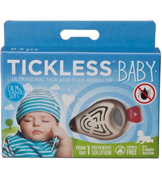 TICKLESS - ultradźwiękowa ochrona na kleszcze, dla dzieci - KID Beige, beżowy