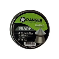 Śrut 4,5 mm RANGER Diabolo Professional Sharp szpic 500 szt. 0,54 g