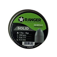 Śrut 4,5 mm RANGER Diabolo Professional Solid półokrągły 350 szt. 1,15 g